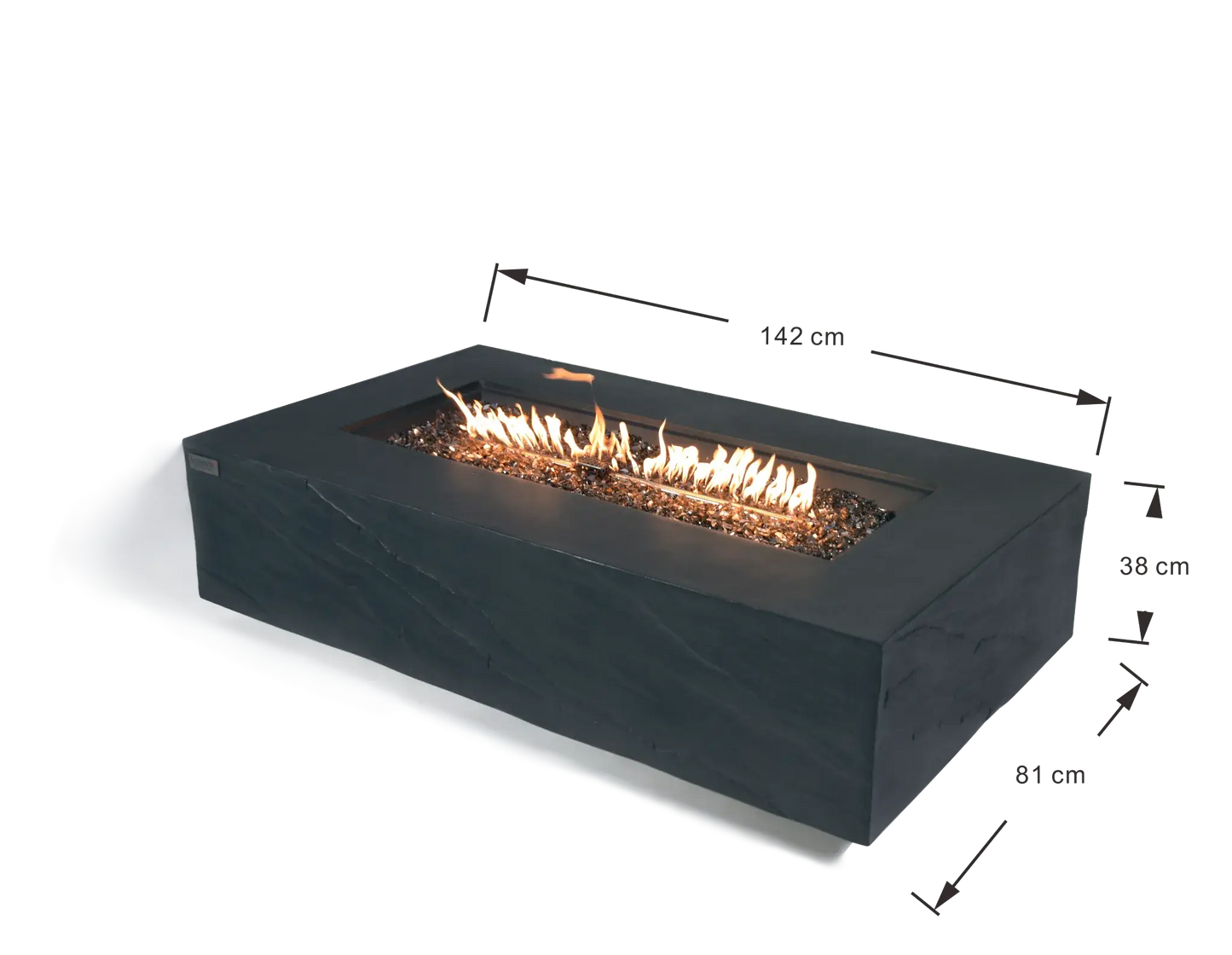 Elementi Plus Cape Town Fire Table – 16 kW | OFG410SL