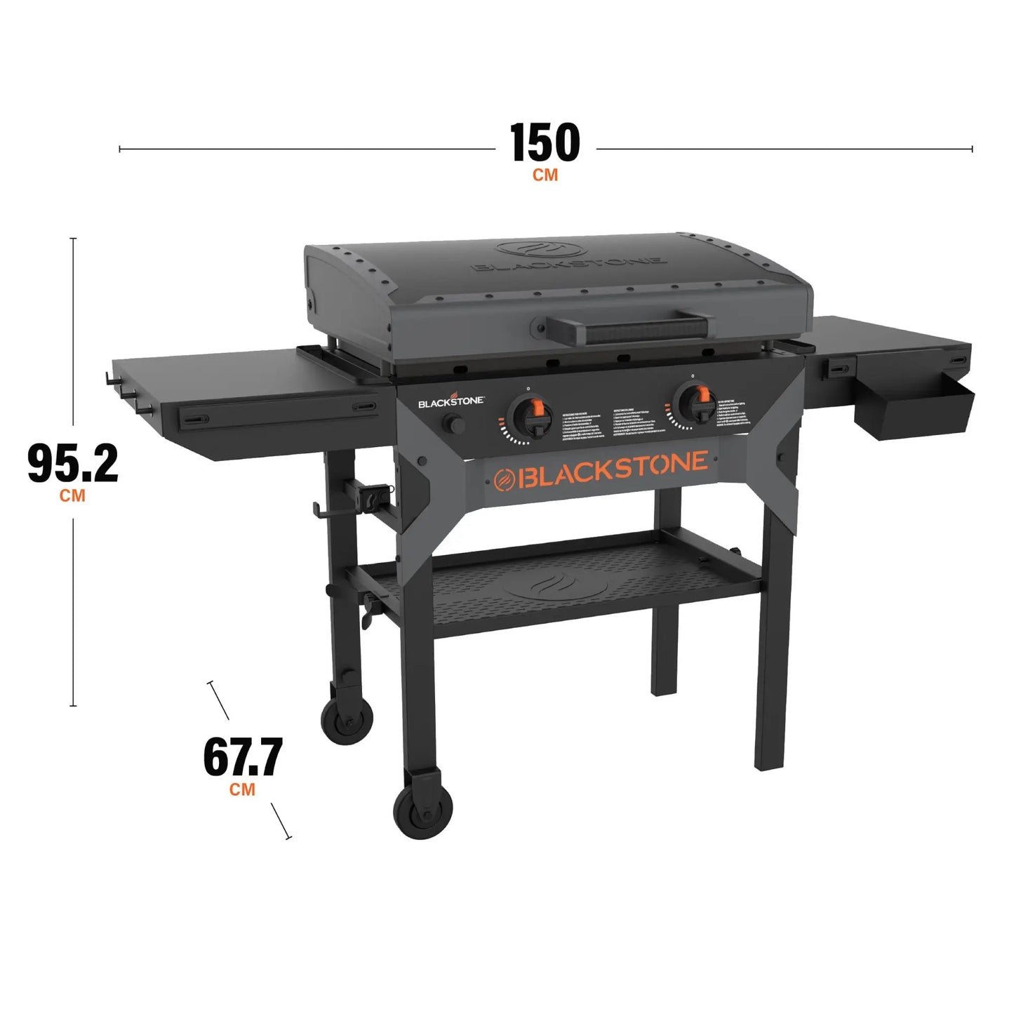 Blackstone Iron Forged 28" Griddle with Hood | 257‑2311DK