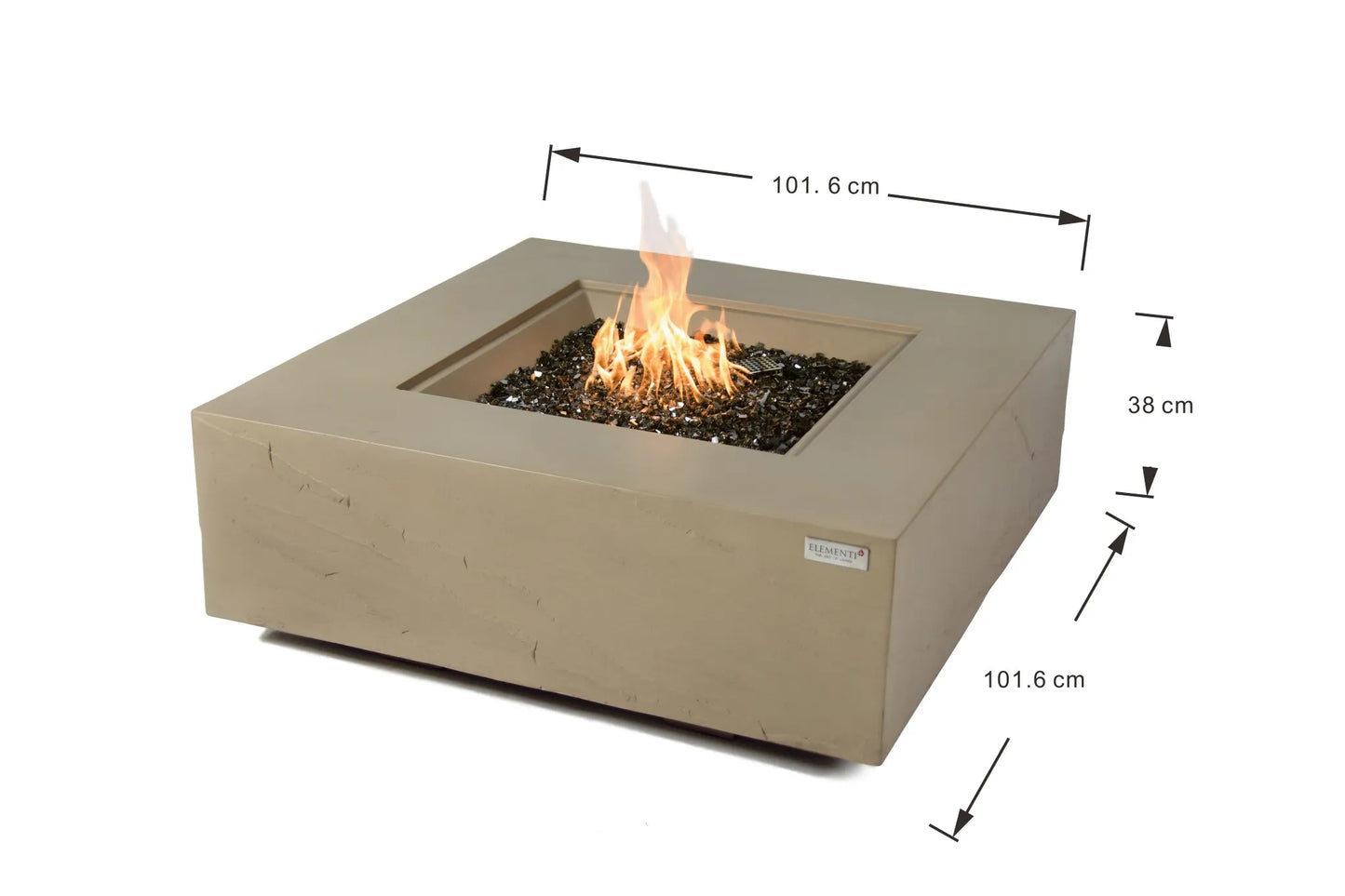 Elementi Plus Uluru Fire Table – 16 kW | OFG411SY