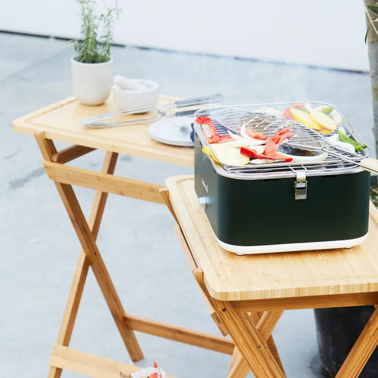 Barbecook Carlo Table Grill - Army Green | BC - CHA - 1018 - BBQs & Grills