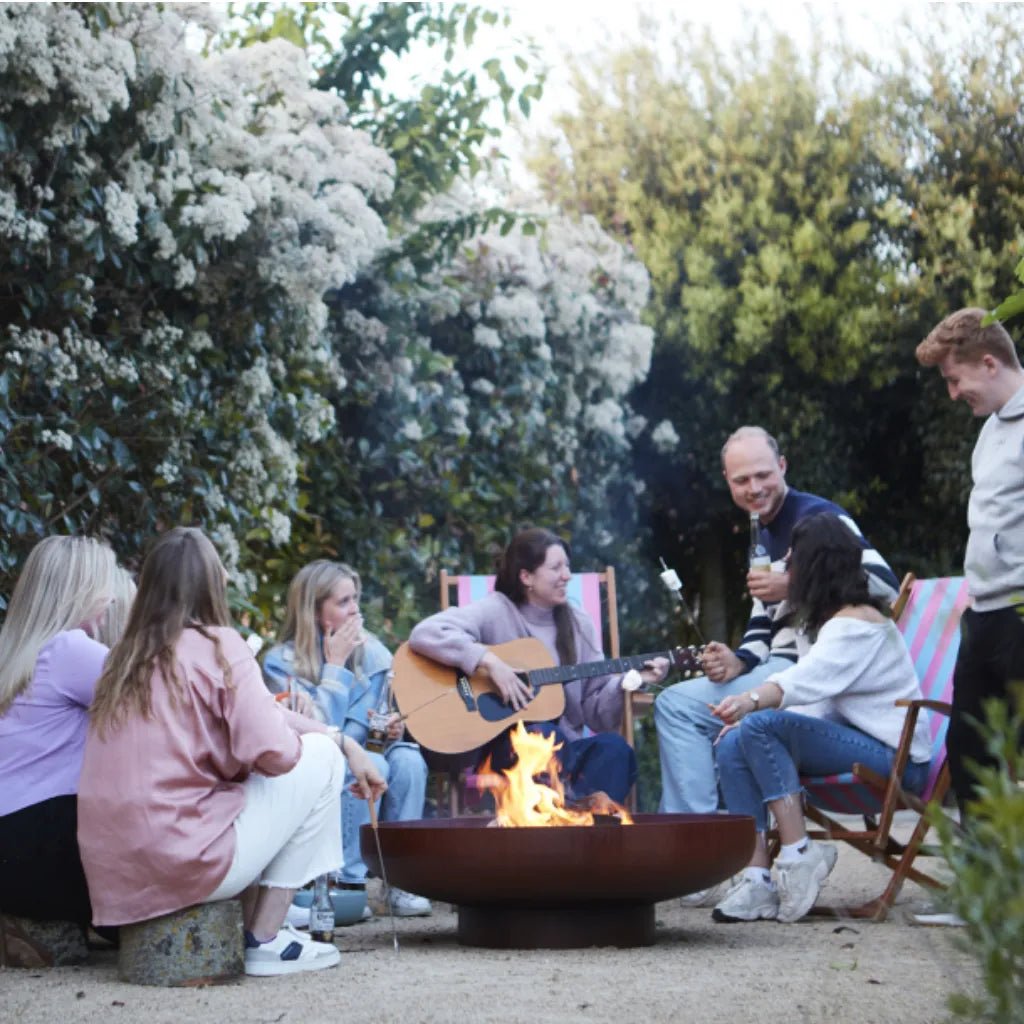 Barbecook Jack Corten Steel Fire Pit 100cm | BC - WOO - 6028 - Fire Pits, Fireplaces, Heating