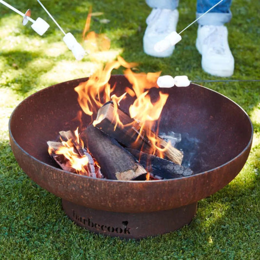 Barbecook Jack Corten Steel Fire Pit 60cm | BC - WOO - 6018 - Fire Pits, Fireplaces, Heating