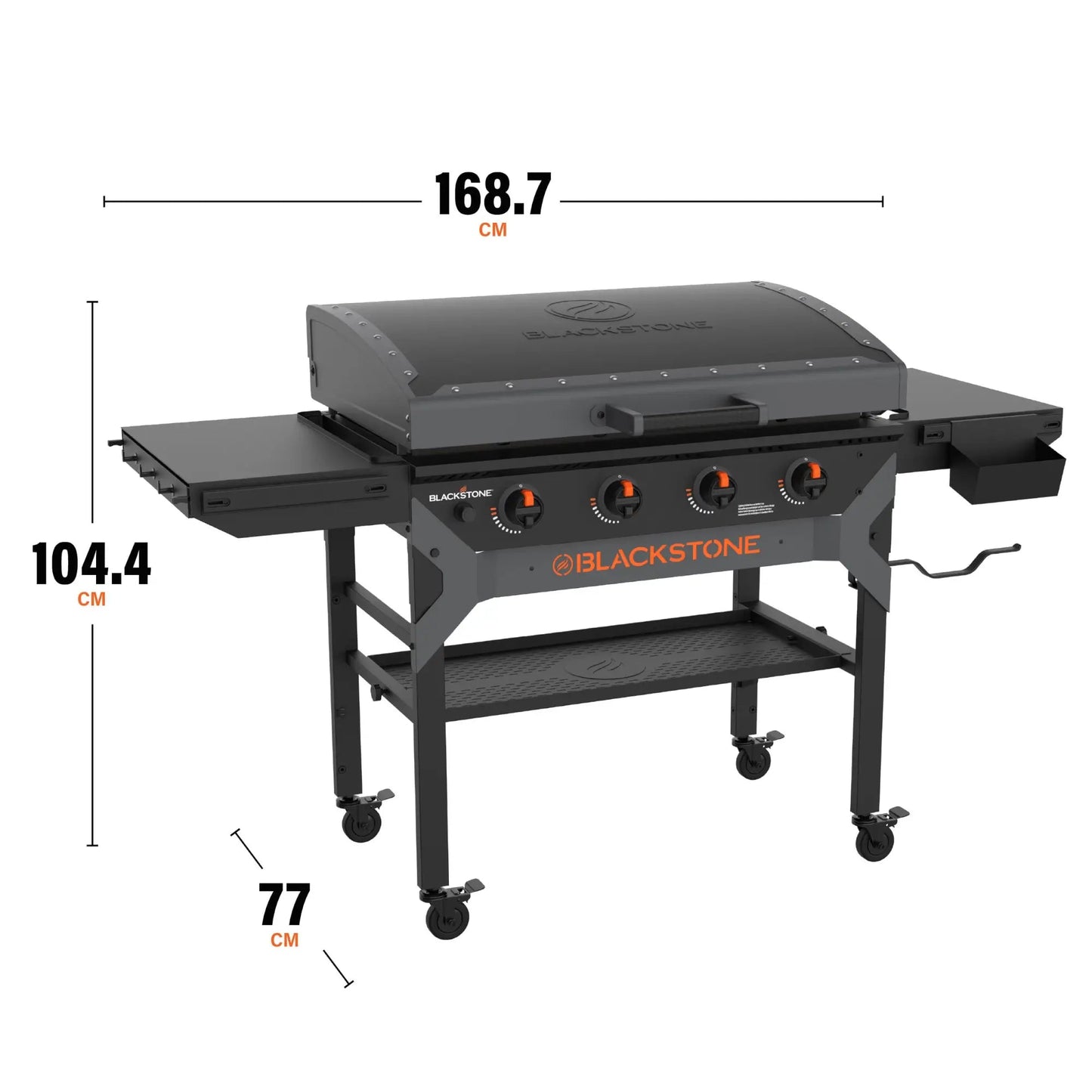 Blackstone Iron Forged 36" Griddle with Hood | 257‑2310DK