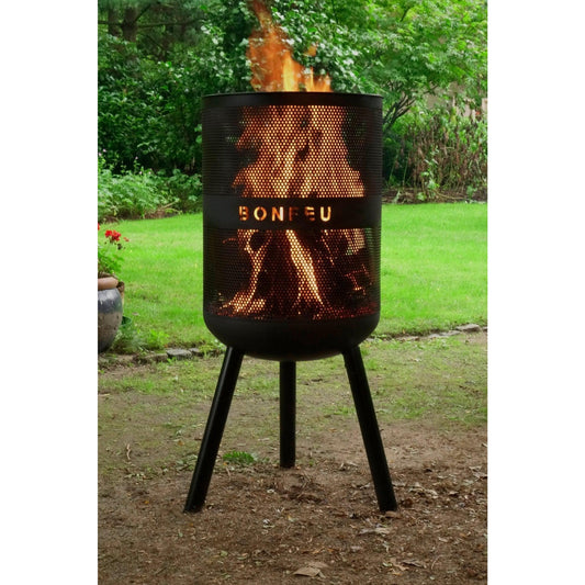 BonFeu BonVes 45 Fire Pit / Fire Basket - wood burning