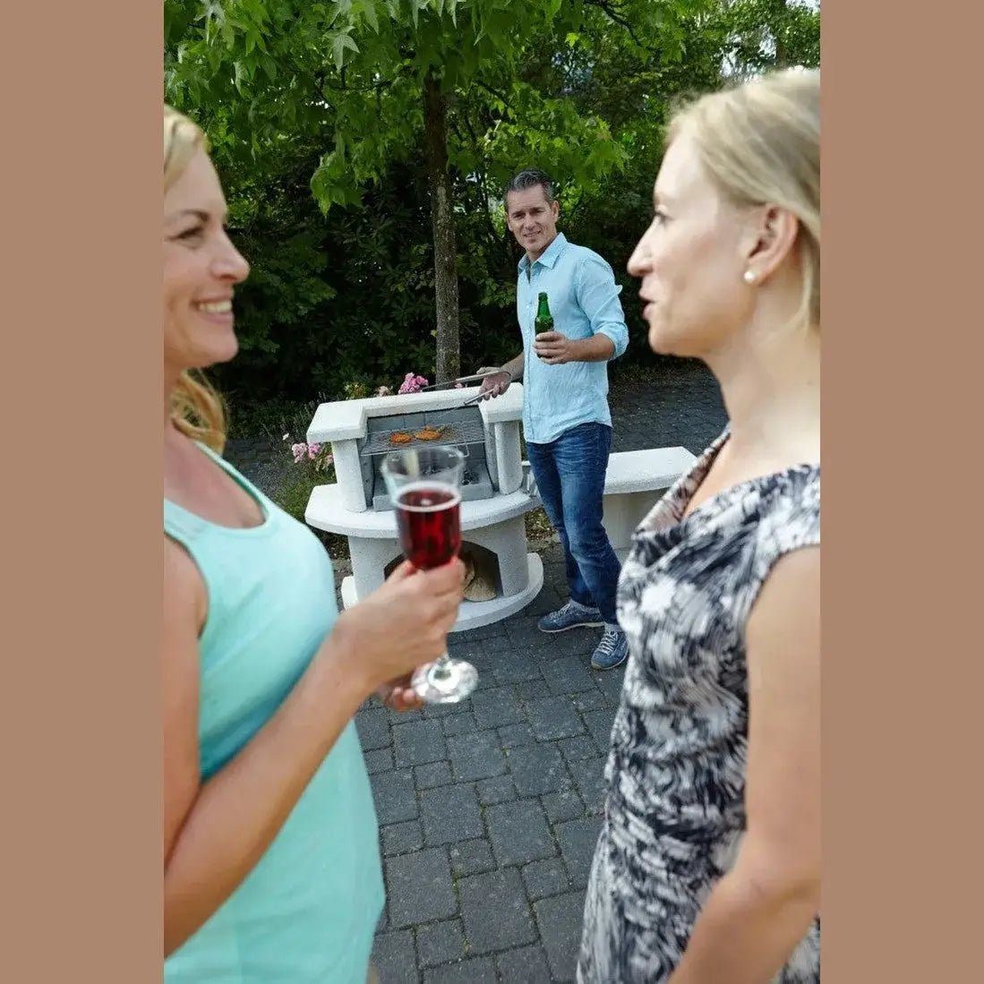 Buschbeck Luzern Grill Bar Masonry Barbecue | LUZERN