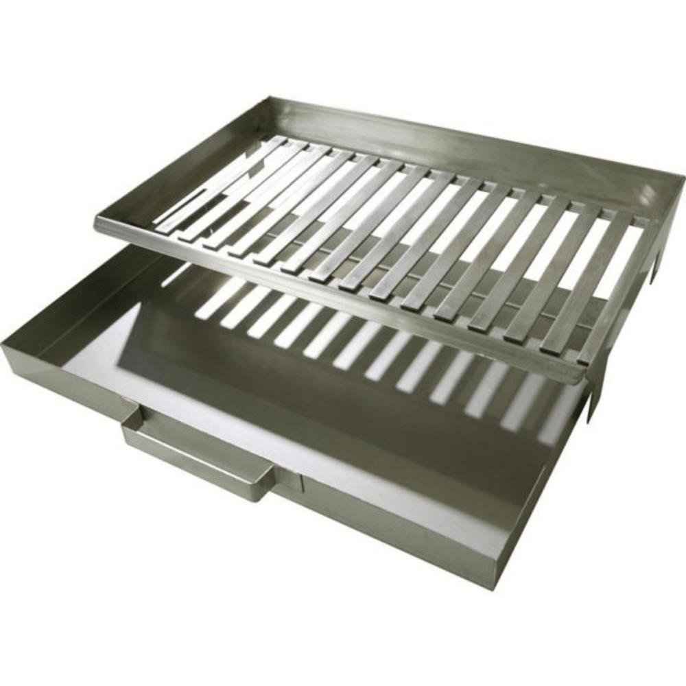 Buschbeck Stainless Steel Firegrate & Ash Pan for Buschbeck Masonry BBQs | FIREGRATE
