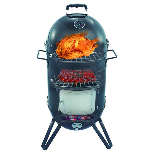 Callow Premium Charcoal BBQ Bullet Smoker Grill | CVBS01