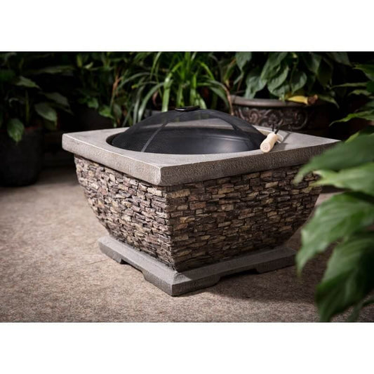 Callow Premium Wood Burner Fire Pit | HR18303AA - Fire Pits