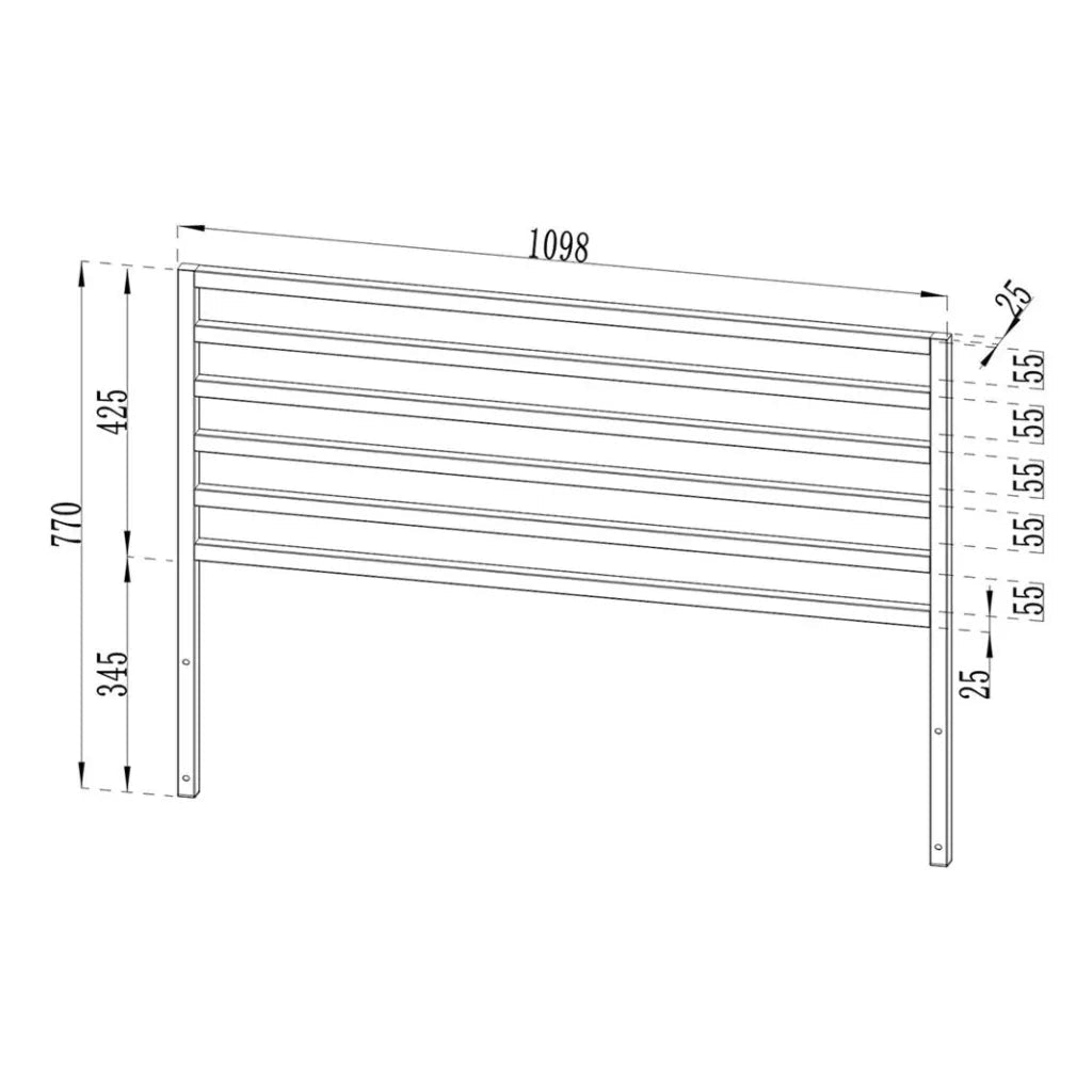 Cozze Back Grid 110 - Outdoor Kitchens | 90244 - Accessories