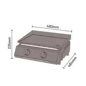 Cozze G-400 Plancha Grill | 90523