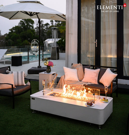 Elementi Plus Athens Fire Table – 16 kW | OFP102BW