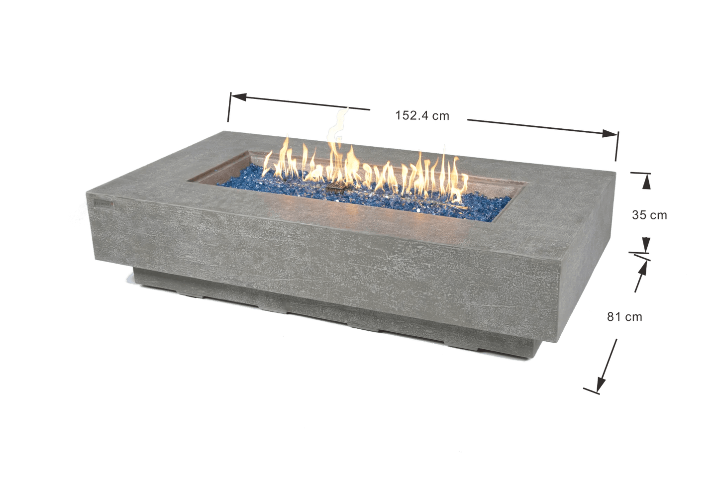 Elementi Plus Riviera Fire Table – 16 kW | OFG415LG
