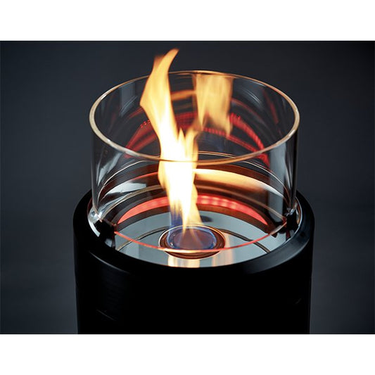 Enders Medium Black NOVA LED Flame Patio Heater | EN5600