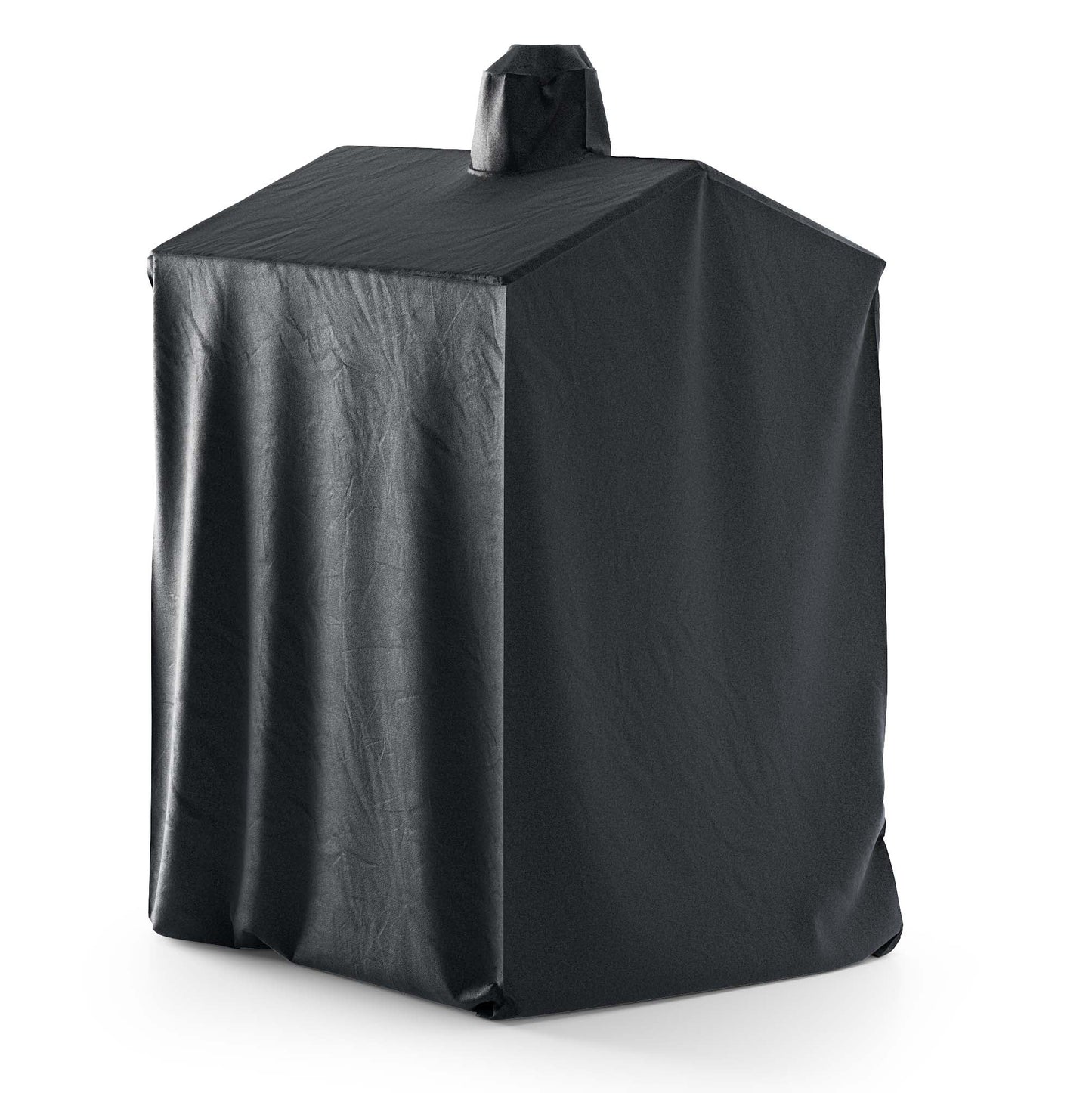 Black protective cover for Fontana Gusto Fornolegna Forno Italia outdoor ovens made of durable weather-resistant fabric
