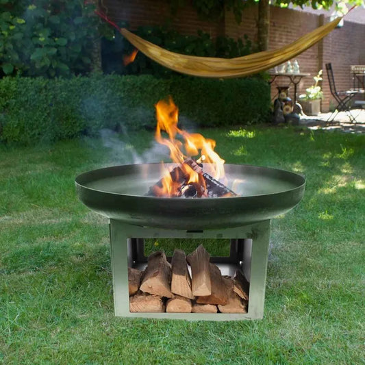 HEAT Fresvik Fire Bowl 80cm with Base | FB.020