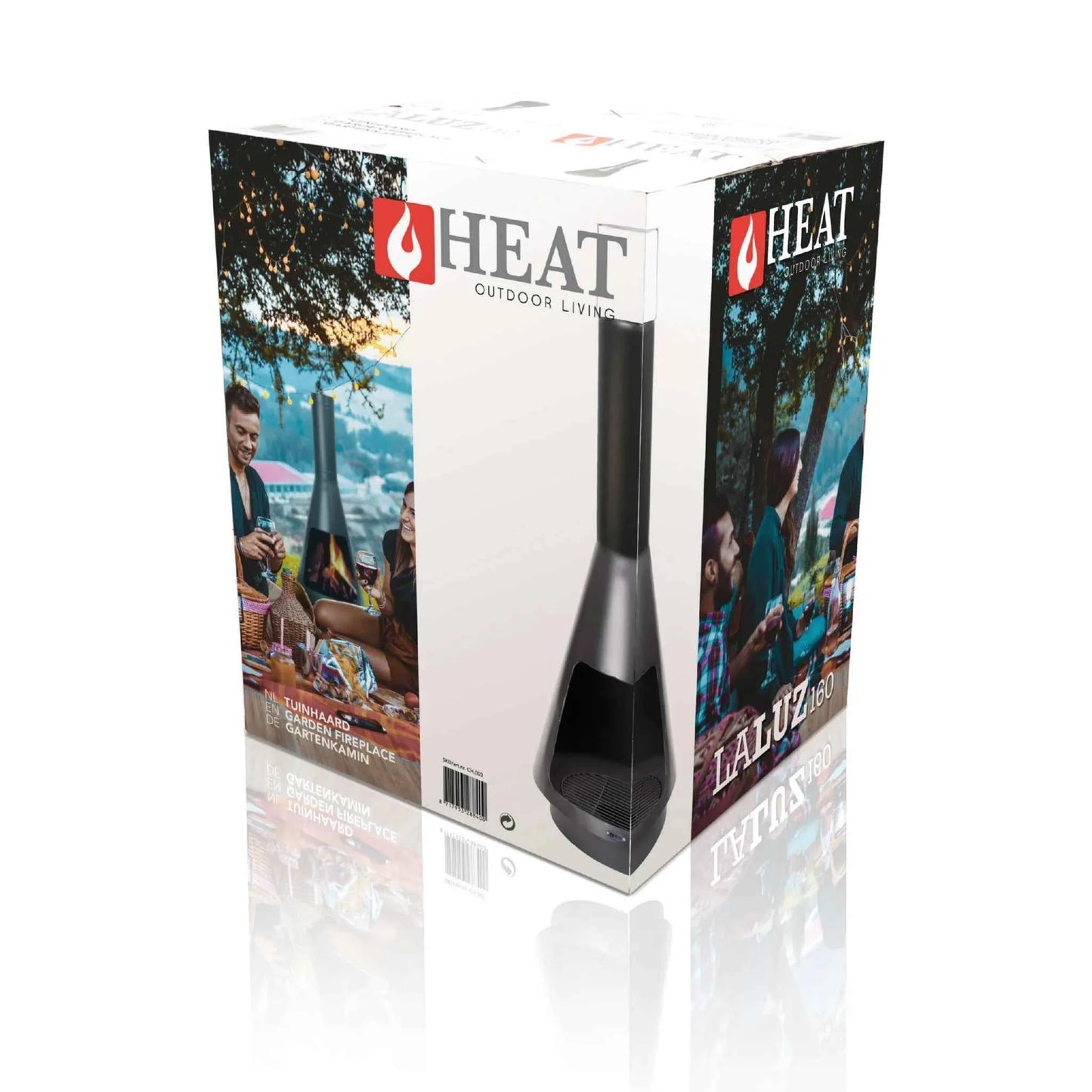 HEAT La Luz Outdoor Fireplace | CH.002