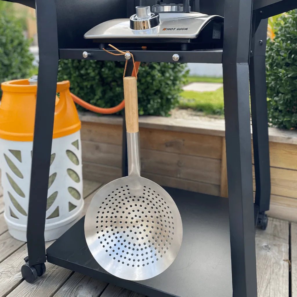 HOT WOK Sieve – Stainless Steel with Bamboo Handle | HW6012 - Accessories