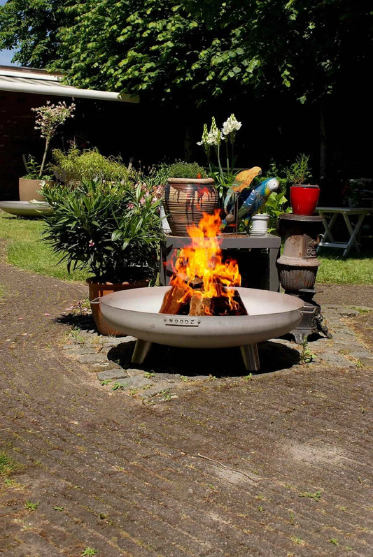 MOODZ Feet & Handle Fire Bowls (Corten and Stainless Steel)