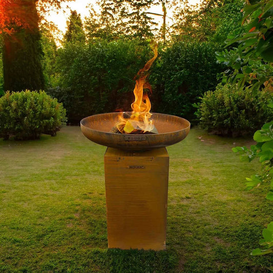 MOODZ Fire Bowl Base in Corten Steel