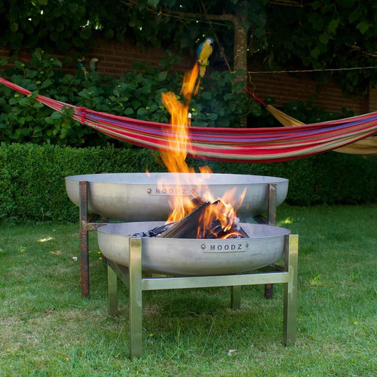 MOODZ Frame for Garden Fire Bowls - Square (Stainless or Carbon Steel)