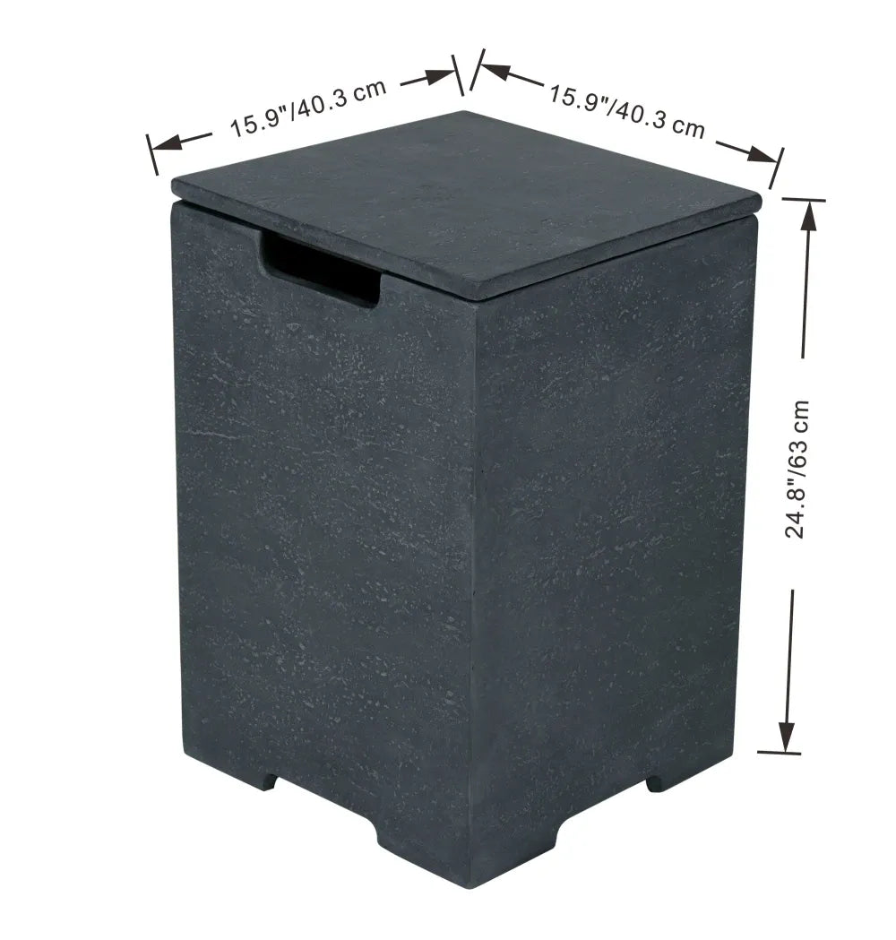Elementi Plus Tank Cover – Dark Grey | ONB406DG