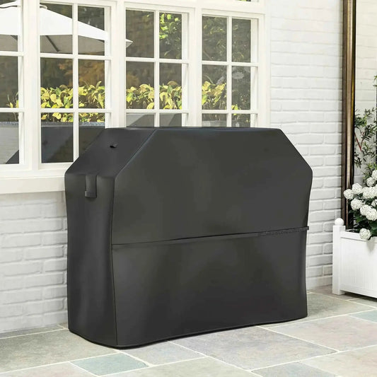 Outsunny BBQ Cover - Waterproof UPF30+ Oxford Grill Cover | 84G-845V00BK