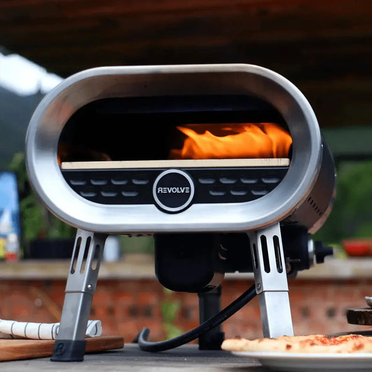 Revolve Pizza Oven - Unique, Gas - Fired w/ Rotating Stone | REVOLVE - Pizza Ovens