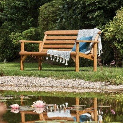 Woodshaw Thornton Rustic Bench Seat 5ft 610010 - Garden Furniture