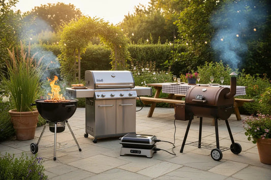 Comparing Charcoal, Gas, Electric, and Pellet Grills: Which is Right for You? - GardenHearth