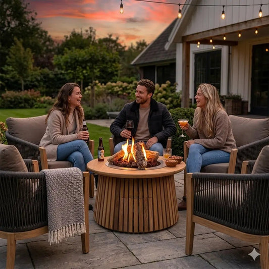 Keeping Warm With Outdoor Fires - GardenHearth