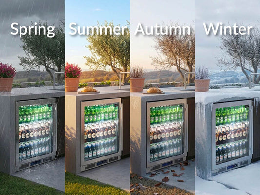 Preparing your outdoor fridge for the Summer season - GardenHearth