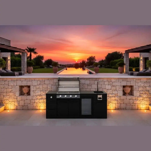 Secrets to Outdoor Kitchen Sophistication - GardenHearth