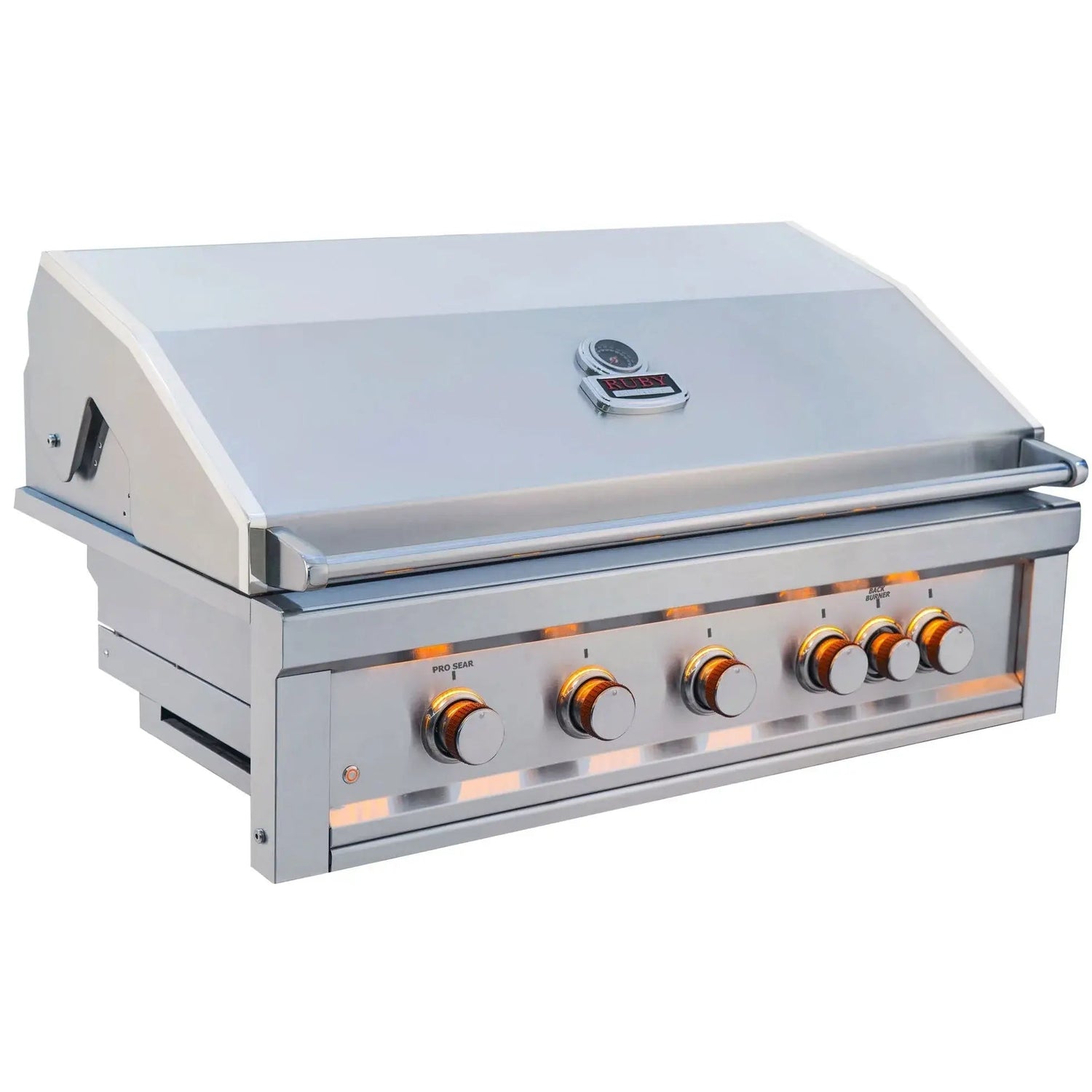 Build-in Grill stainless steel - GardenHearth
