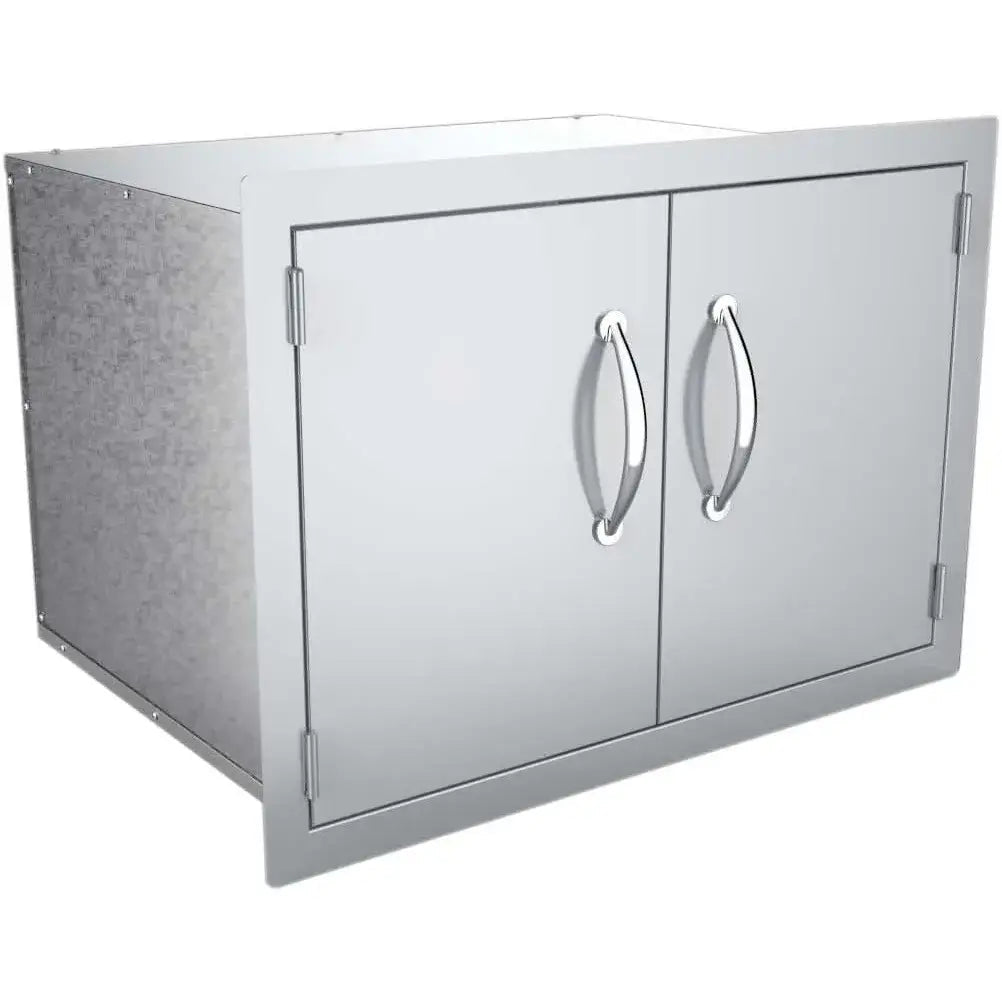 Stainless steel Storage Unit for outdoor kitchen - GardenHearth