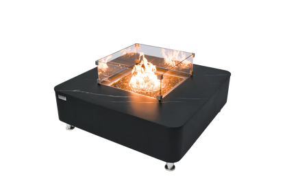 Elementi Plus Copenhagen Porcelain Top Fire Table – 16 kW | OFP101BB
