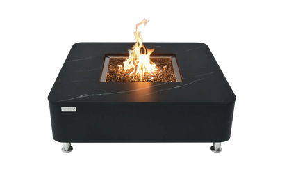 Elementi Plus Copenhagen Porcelain Top Fire Table – 16 kW | OFP101BB