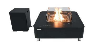 Elementi Plus Copenhagen Porcelain Top Fire Table – 16 kW | OFP101BB