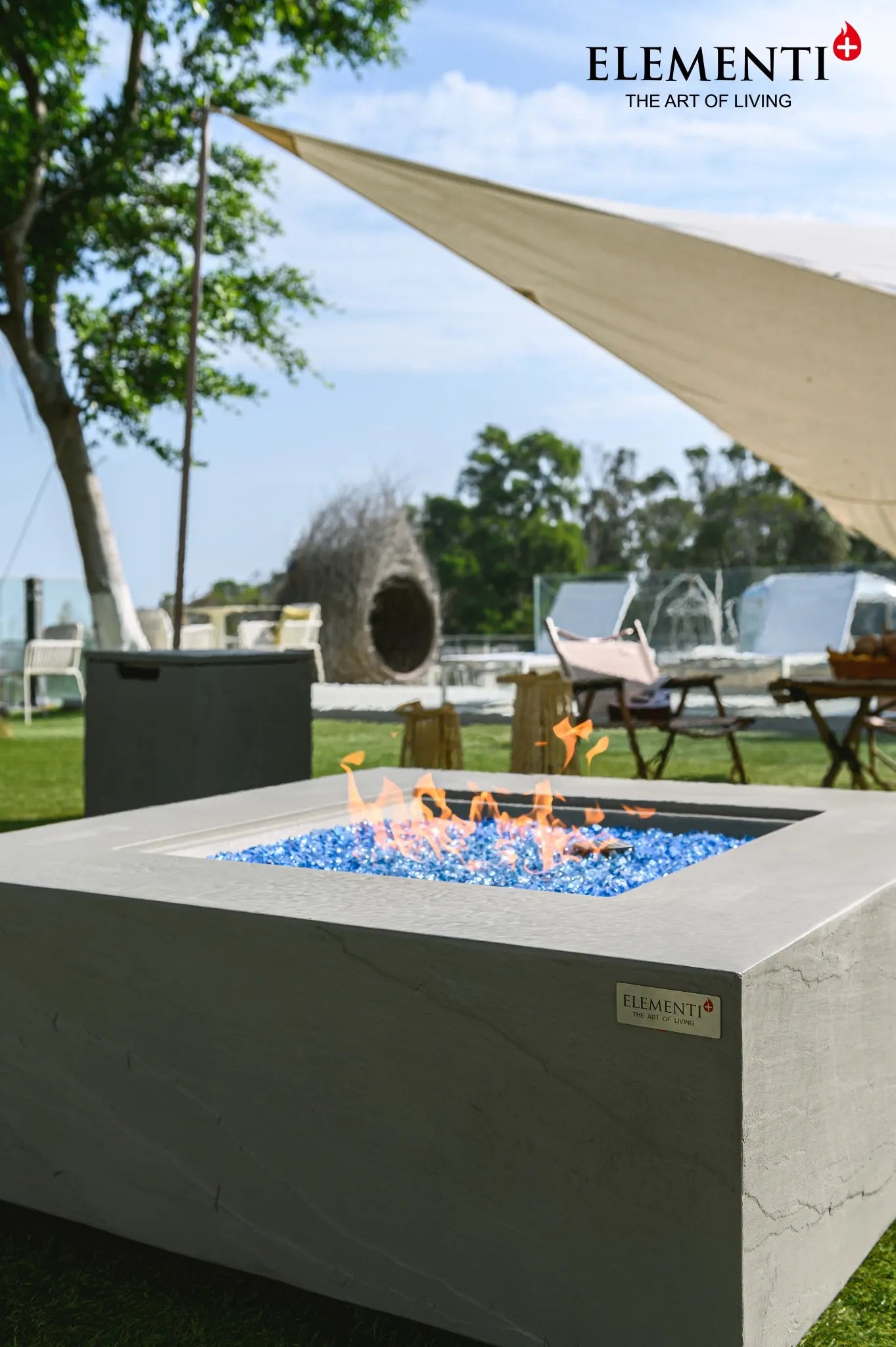 Elementi Plus Capertee Fire Table – 16 kW | OFG411SG