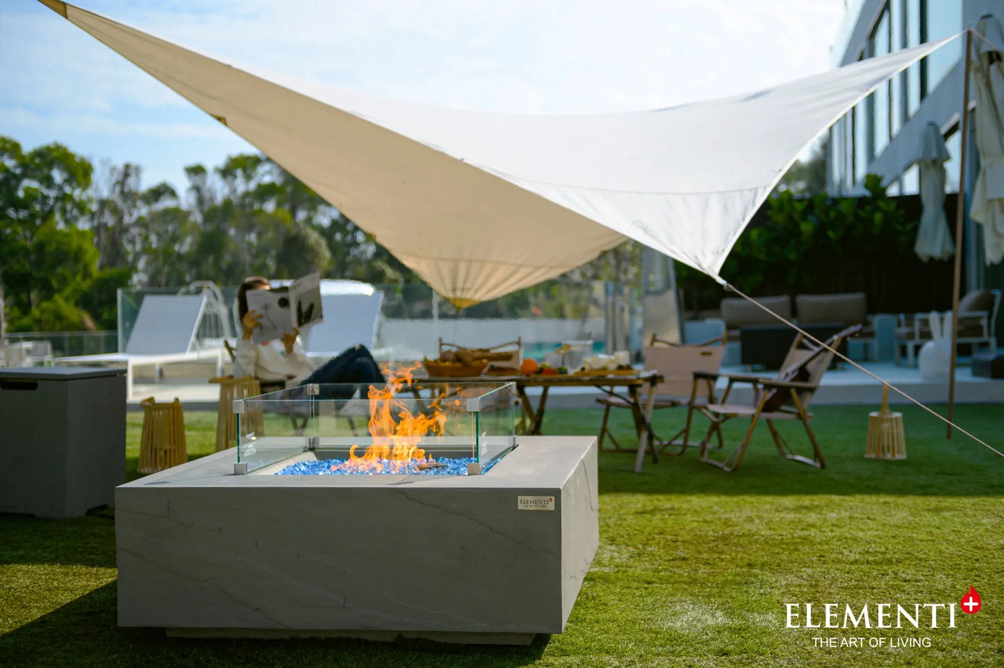 Elementi Plus Capertee Fire Table – 16 kW | OFG411SG