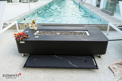 Elementi Plus Valencia Fire Table – 16 kW | OFP102BB