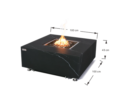 Elementi Plus Sofia Fire Table – 16 kW | OFP103BB