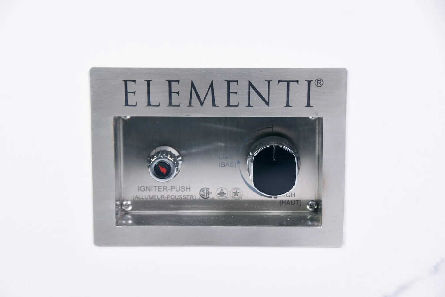 Elementi Plus Bianco Fire Table – 16 kW | OFP103BW