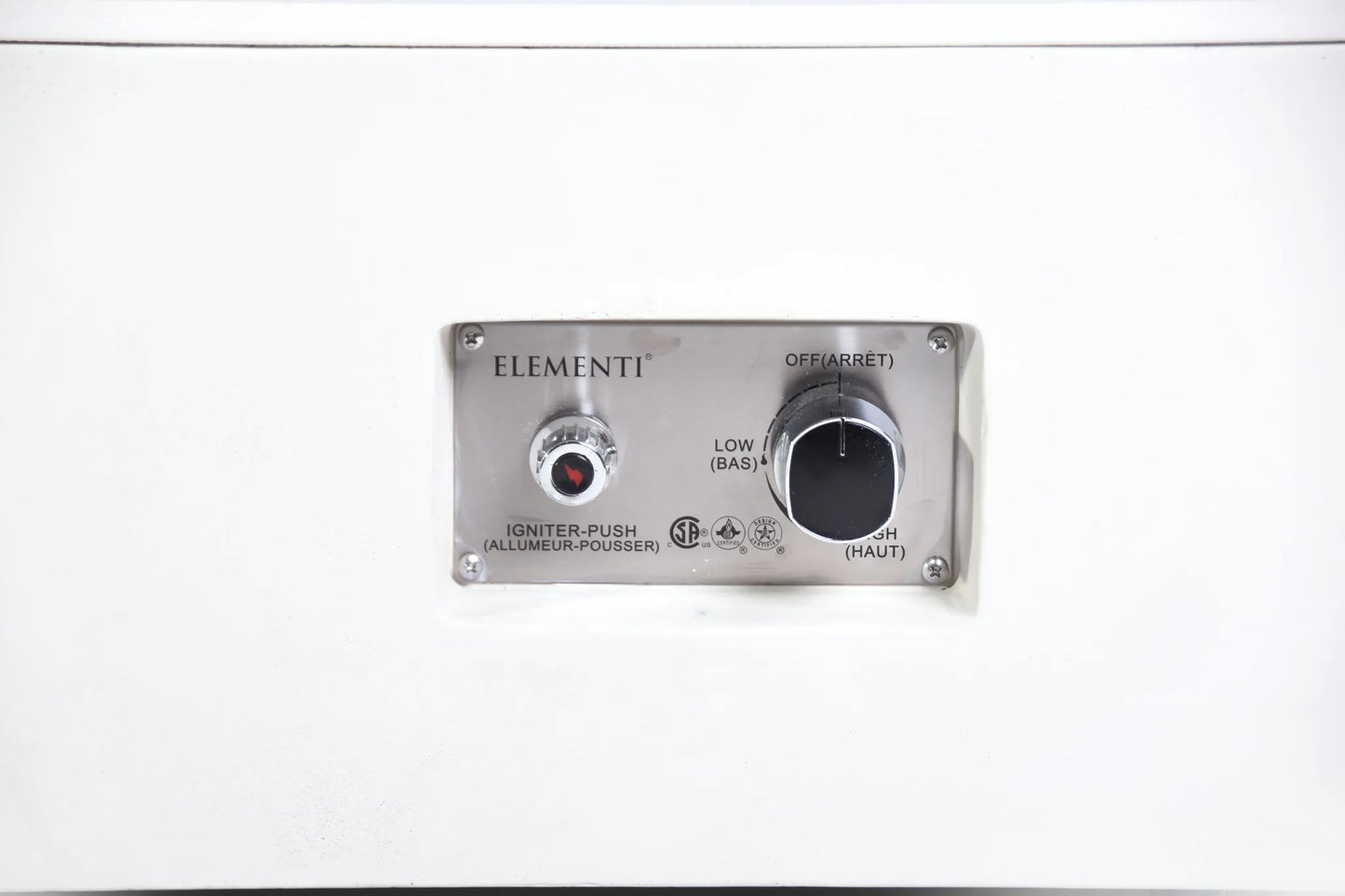 Elementi Plus Athens Fire Table – 16 kW | OFP102BW