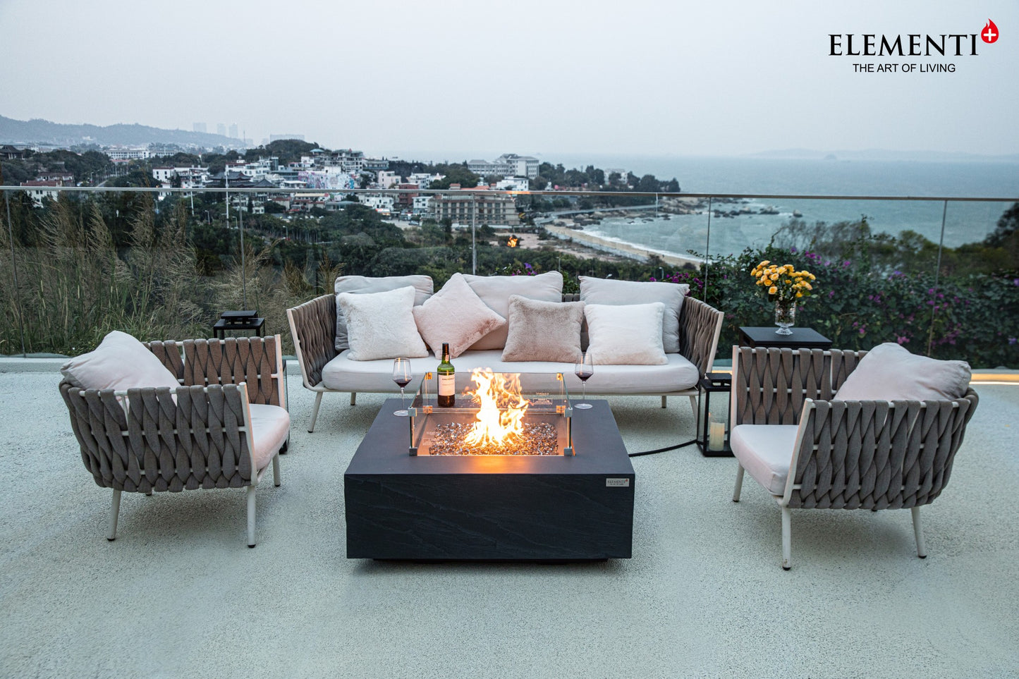 Elementi Plus Roraima Fire Table – 16 kW | OFG411SL