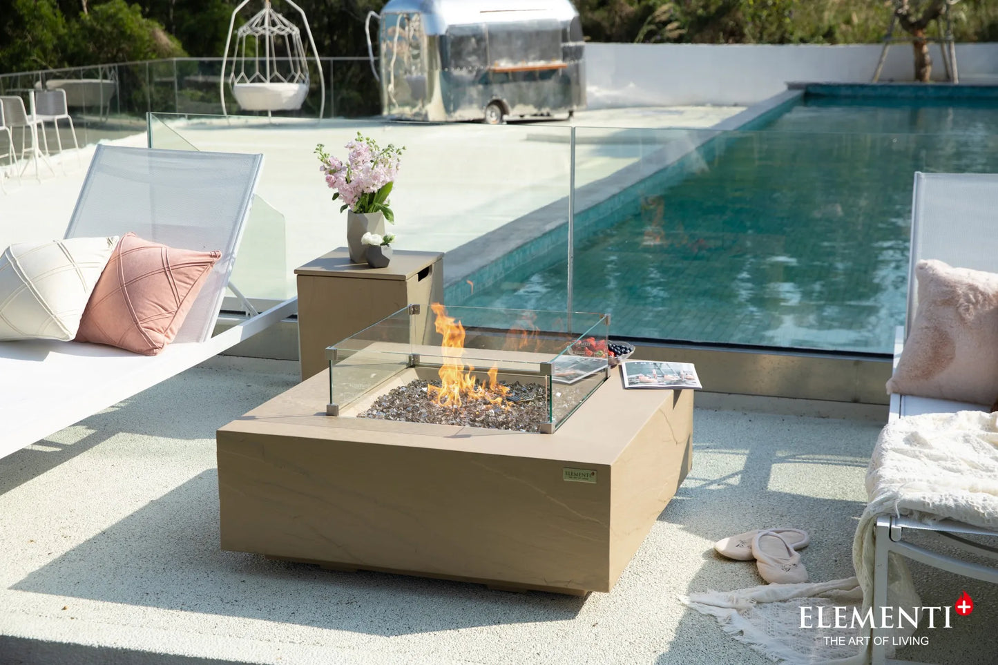 Elementi Plus Uluru Fire Table – 16 kW | OFG411SY