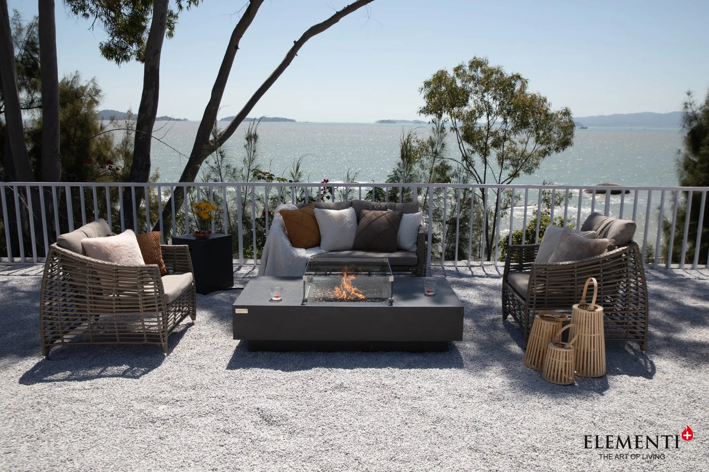 Elementi Plus Cannes Fire Table – 16 kW | OFG416DG