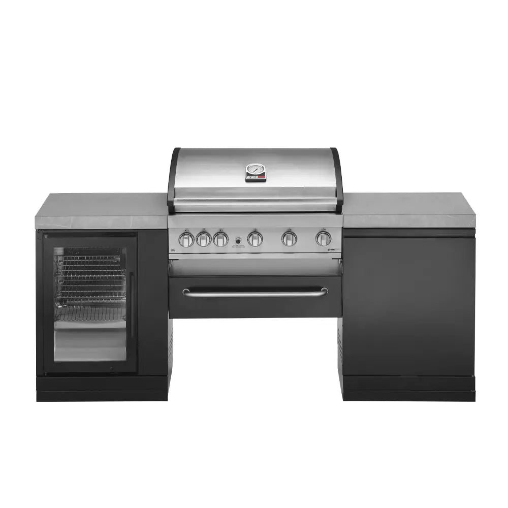 GrandPro 205 Outdoor Kitchen Elite Grill G5 with Fridge | G205EG53FN