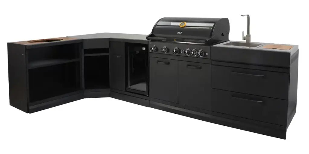 Load video: Animation of GRLLR Connect modular outdoor kitchen