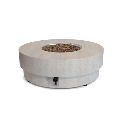 Happy Cocooning Estate Round 105 Gas Fire Pit Table | HCEST105