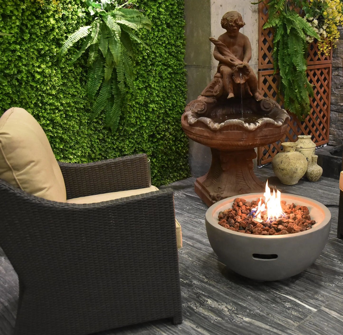 Elementi Modeno Nantucket Fire Bowl – 11.7 kW | OFG116